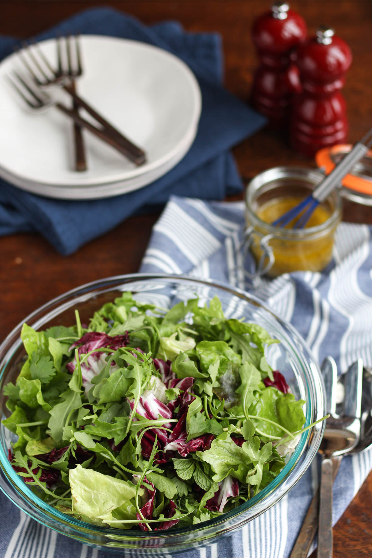 Herby Salad With Tangy Lemon Vinaigrette Herby Salad With Tangy Lemon Vinaigrette